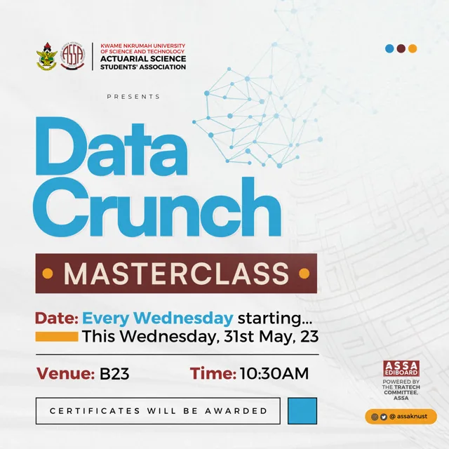 Data Crunch masterclass graphic design artwork