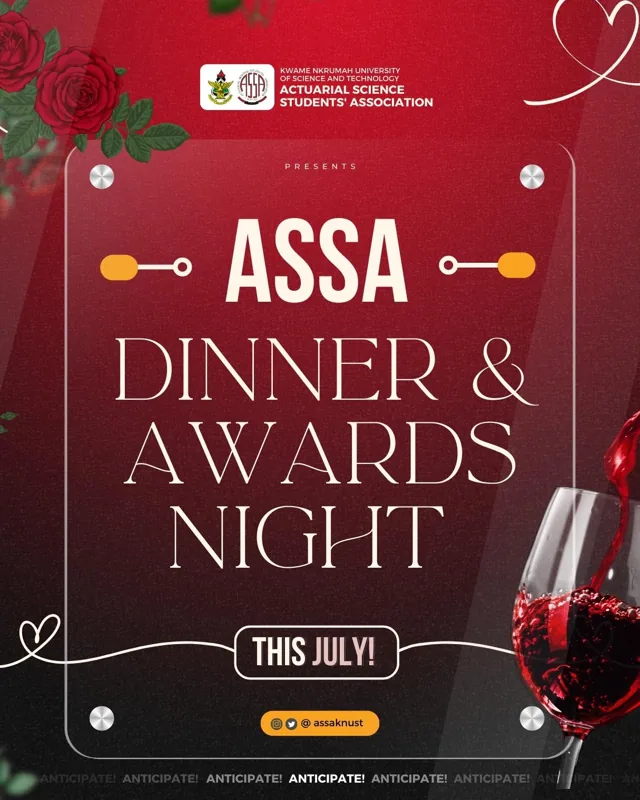 ASSA Dinner & Awards Night graphic design artwork