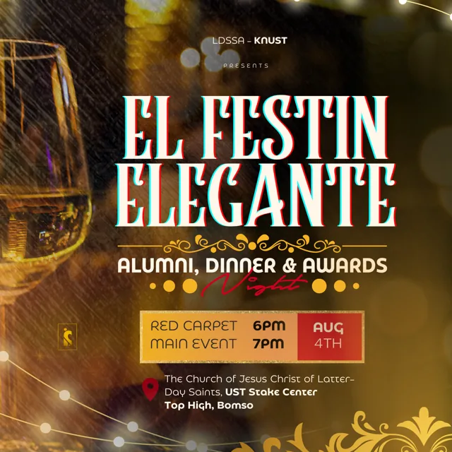 El Festín Elegante dinner and awards event poster