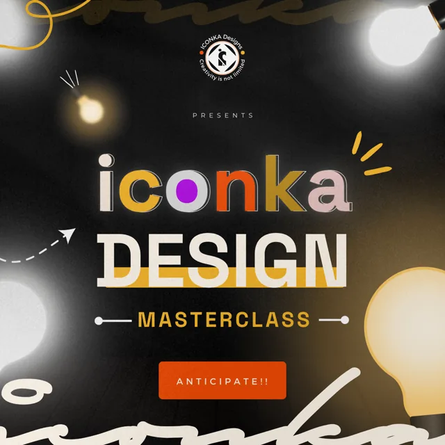 Iconka Design masterclass graphic design artwork